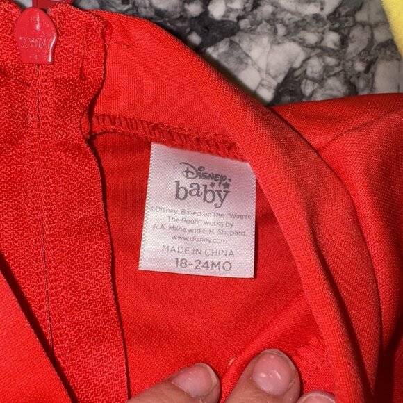 Disney Winnie the Pooh Yellow and Red Costume - Picture 2 of 2